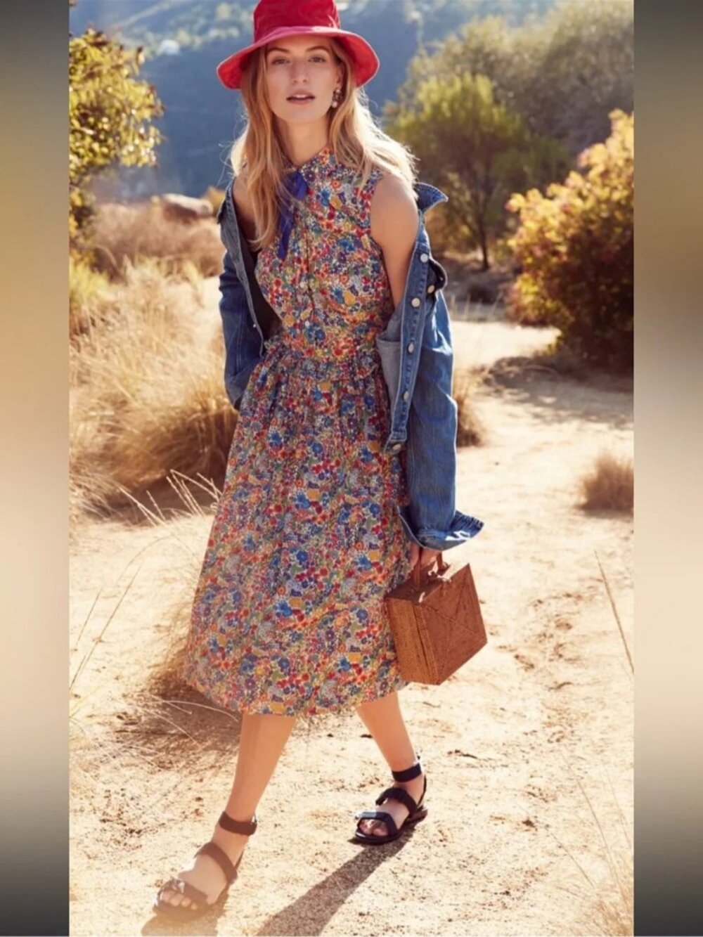 NWT J.Crew Removable Necktie Shirt-dress in Liberty Margaret Annie Print Dress 6 - Picture 2 of 10